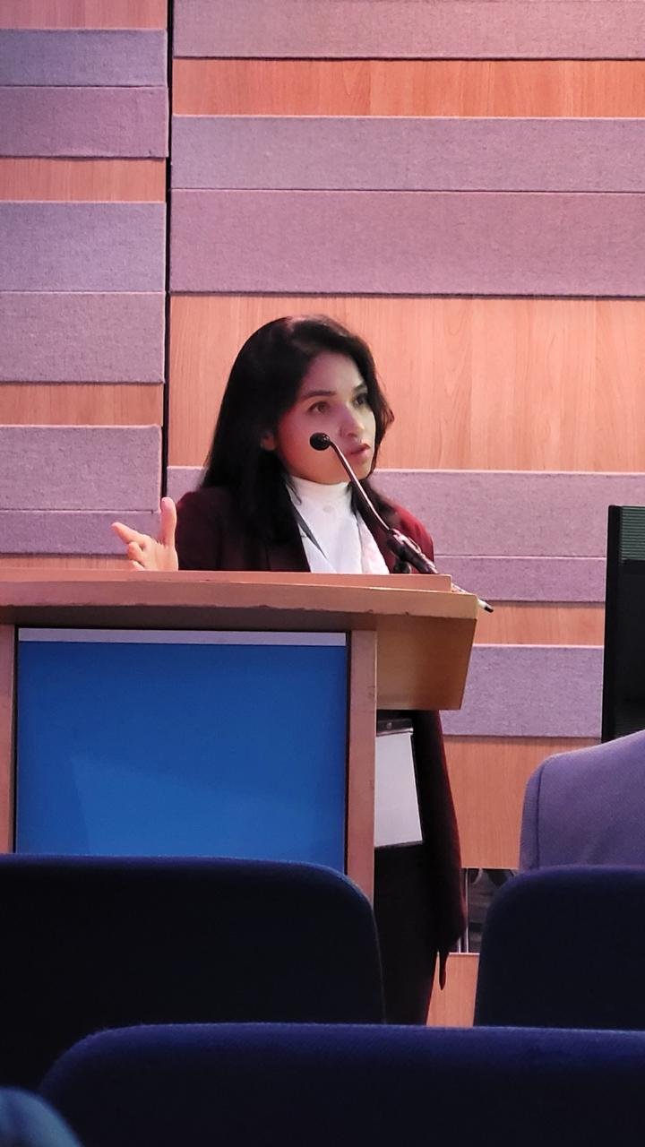 Dr. Dipasmita Sarma at the ISBI BBA Congress in Birmingham