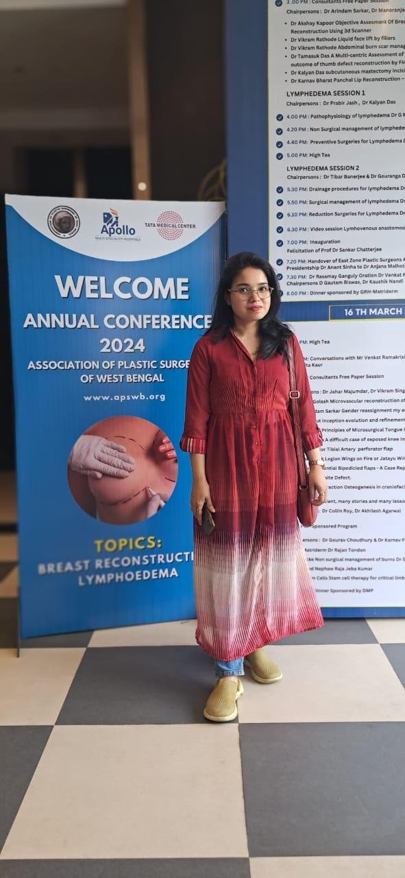 Dr. Dipasmita Sarma presenting at a professional event